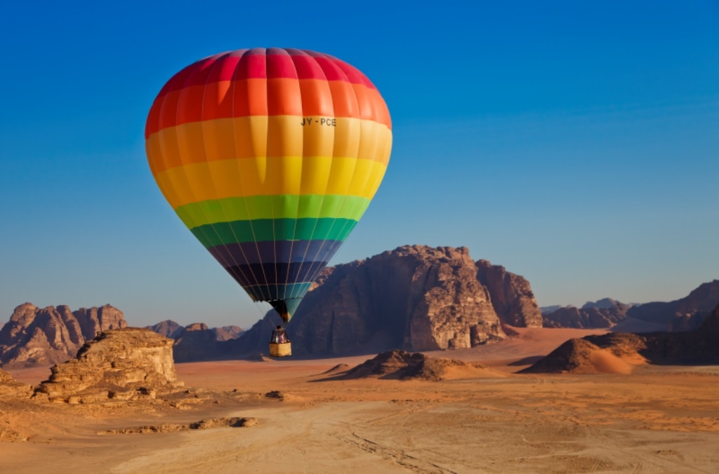 Hot Air Balloon Wadi Rum Jordan