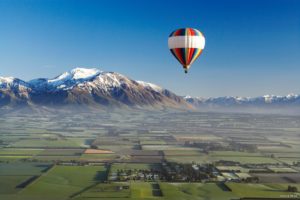 Canterbury Plains, New Zealand Canterbury, by David Wall